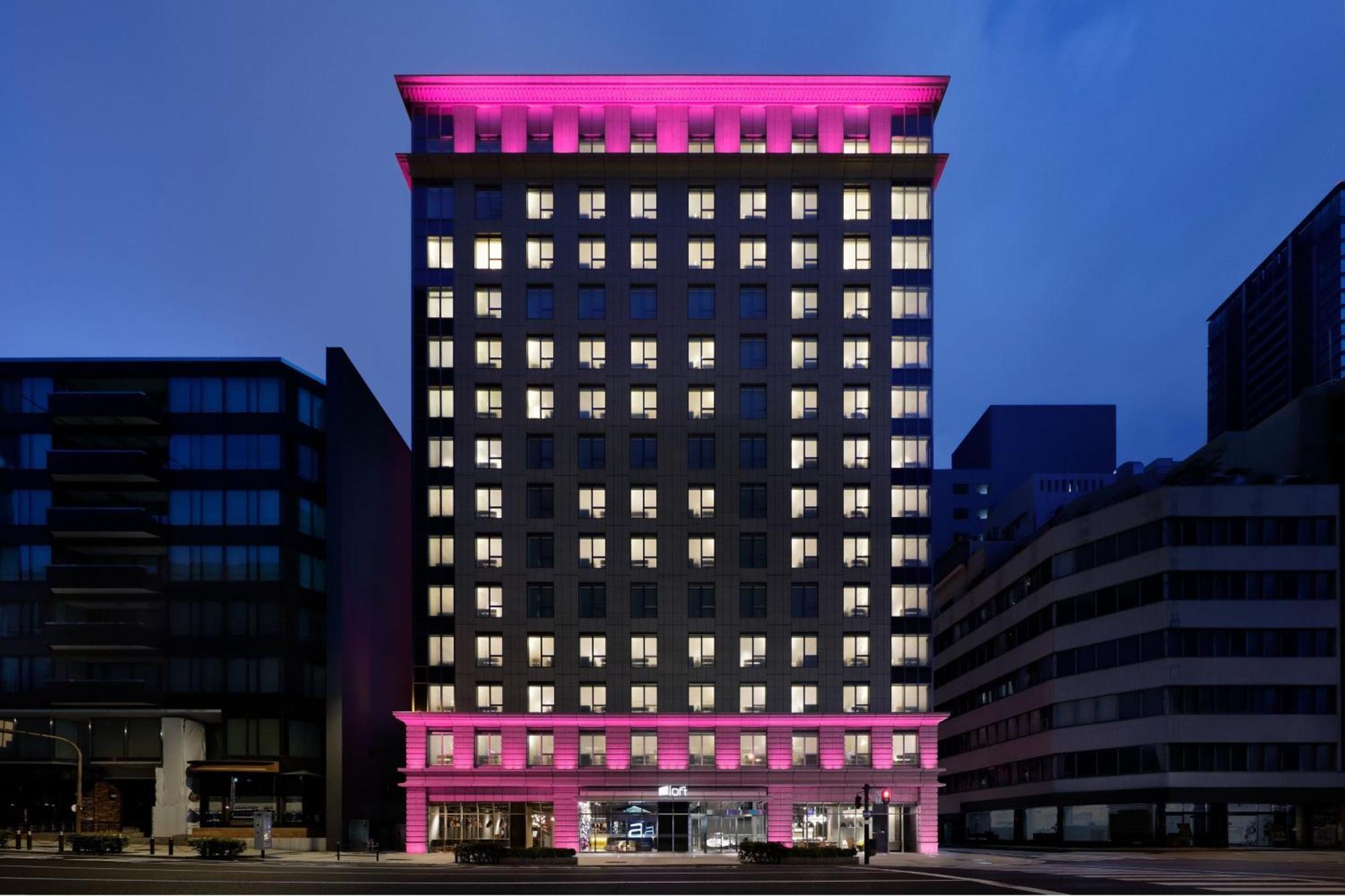 Hotel Aloft Osaka Dojima Exterior foto
